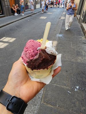  at Gelateria Dei Neri in Florence