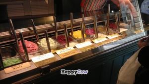 Counter
 at Gelateria Dei Neri in Florence