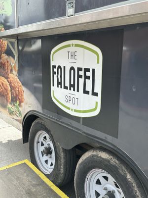   at The Falafel Spot in West Yellowstone