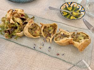 Samosas   at Nonna Nini in Assisi