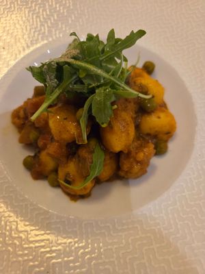 Half the gnocci (we split it) at Nonna Nini in Assisi