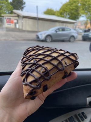 Chocolate chip scone  at The Albina Press in Portland
