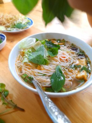 Noodles soup at Diệu Thiện in Ho Chi Minh City