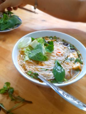 Noodles soup at Diệu Thiện in Ho Chi Minh City