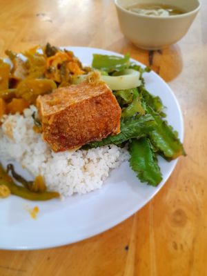 Com chay at Diệu Thiện in Ho Chi Minh City