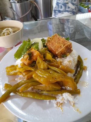 My com chay at Diệu Thiện in Ho Chi Minh City