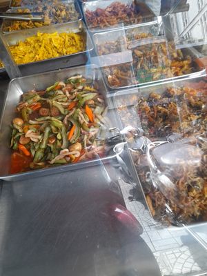 Com chay selection at Diệu Thiện in Ho Chi Minh City