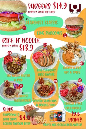 All vegan  at Blazenest in Browns Plains