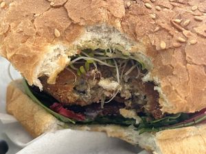 The others are hand made - patties, mayo etc  at Blazenest in Browns Plains