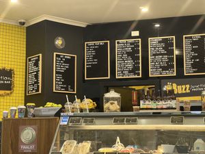 Menu’s  at Buzz The Junction in The Junction