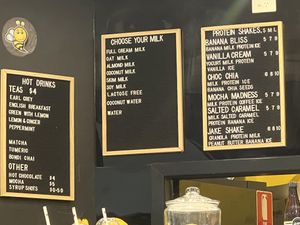 Choice of milks  at Buzz The Junction in The Junction