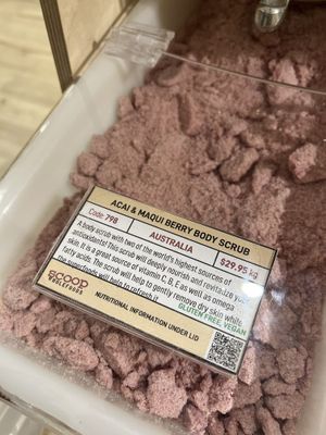 Well marked vegan soaps #Veganuary at Scoop Wholefoods in The Junction