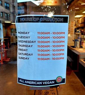 Hours at Next Level Burger - West Burnside in Portland