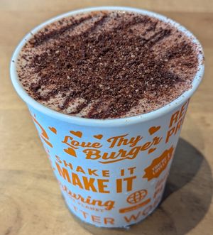 Cookies N' Cream shake at Next Level Burger - West Burnside in Portland