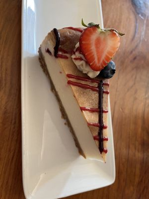 Cheesecake  at End of the Line Cafe in Pensacola