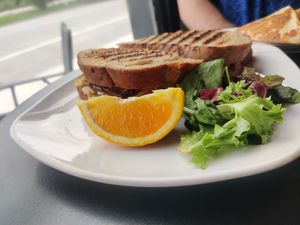 Tempeh Ruben at End of the Line Cafe in Pensacola