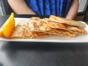 Quesadillas at End of the Line Cafe in Pensacola