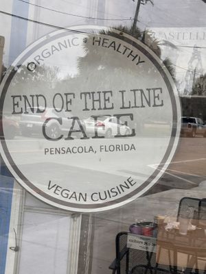 End of the Line. . . & the Beginning of Vegan Paradise! 😊 #Veganuary at End of the Line Cafe in Pensacola