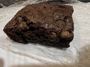 Brownie (very good)  at End of the Line Cafe in Pensacola