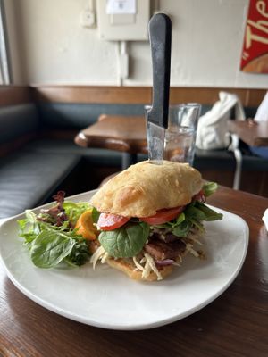 Muffuletta   at End of the Line Cafe in Pensacola