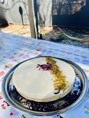 Special ordered cake  at End of the Line Cafe in Pensacola