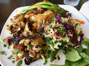 - at End of the Line Cafe in Pensacola