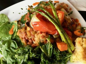 - at End of the Line Cafe in Pensacola