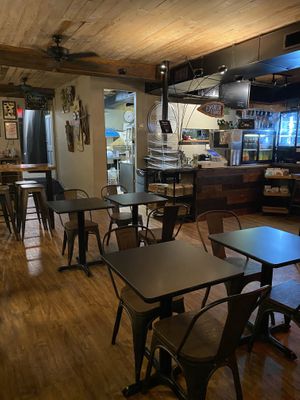 Did I mention rustic  at End of the Line Cafe in Pensacola