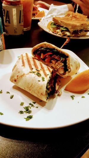 Portabella wrap at End of the Line Cafe in Pensacola