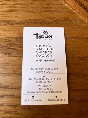   at Tikua in Queretaro