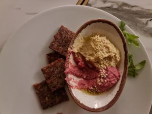 Hummus at Bemata 2 in Belgrade