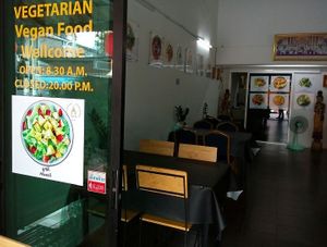 Inside 1 at Chada Vegetarian Restaurant in Chiang Mai