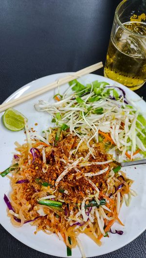 Pad Thai. at Chada Vegetarian Restaurant in Chiang Mai