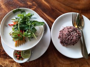  at Chada Vegetarian Restaurant in Chiang Mai