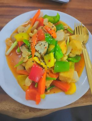  at Chada Vegetarian Restaurant in Chiang Mai