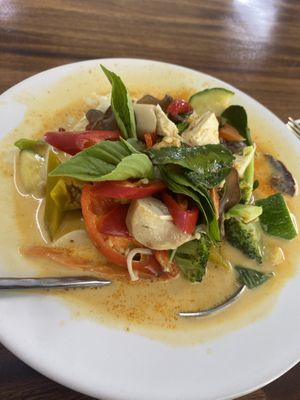   at Chada Vegetarian Restaurant in Chiang Mai