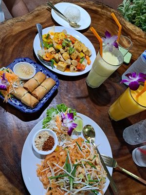  at Chada Vegetarian Restaurant in Chiang Mai