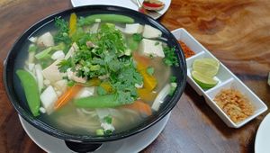  at Chada Vegetarian Restaurant in Chiang Mai