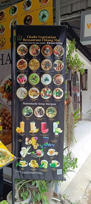  at Chada Vegetarian Restaurant in Chiang Mai