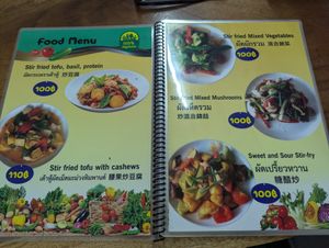  at Chada Vegetarian Restaurant in Chiang Mai