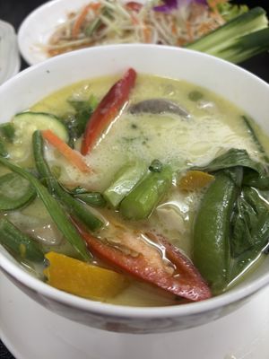   at Chada Vegetarian Restaurant in Chiang Mai