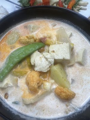   at Chada Vegetarian Restaurant in Chiang Mai