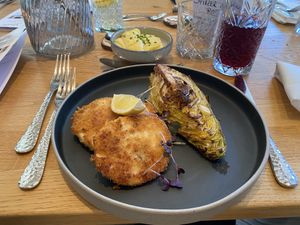 Celerie-Schnitzel  at Gasthaus Spitzer in Au In Der Hallertau