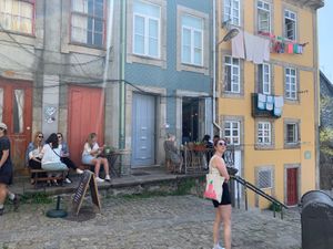 Terrace   at My Coffee Porto in Porto