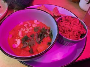 Brazilian goulash  at Boca Boca Vegan Guilty Pleasure in Warsaw