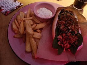 Not dog at Boca Boca Vegan Guilty Pleasure in Warsaw