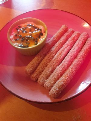 Churros! #Veganuary at Boca Boca Vegan Guilty Pleasure in Warsaw