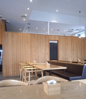 The interior at Takesan Miso Ramen - Olympic Galleria in Ulaanbaatar