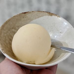 Yuzu Sorbet at HVALA - Somerset in Central Singapore