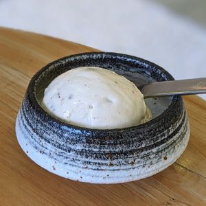 Vegan White Chrysanthemum Sobacha Gelato at HVALA - Somerset in Central Singapore